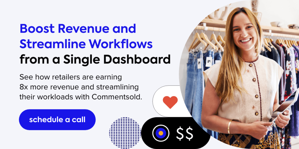 schedule a call to learn how to boost revenue from a single dashboard woman shop owner smiling