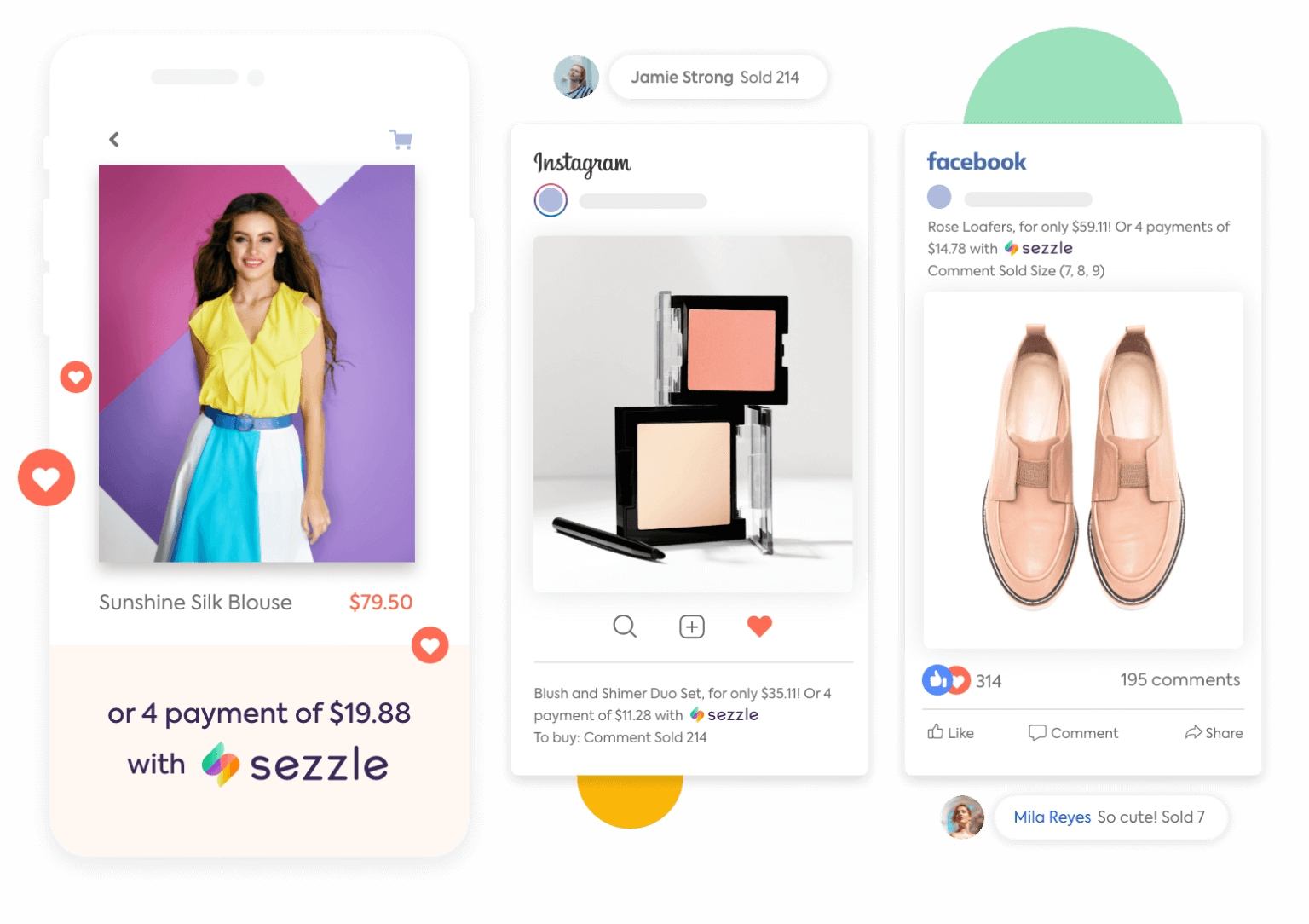 Sezzle Buy Now Pay Later Integration CommentSold