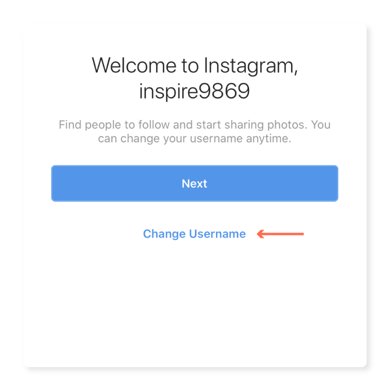 How to change your Instagram username.