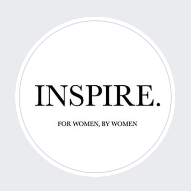 Inspire Boutique uses their logo for a business profile image.