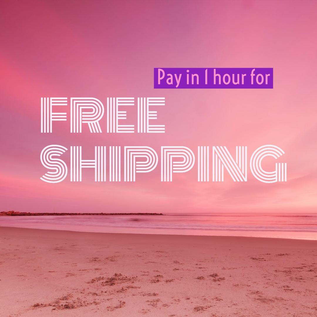 free shipping_1hour_sunset