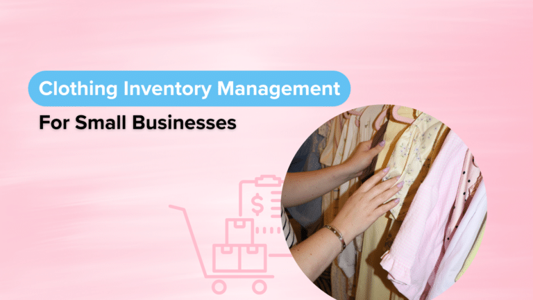 Clothing inventory management tracking sizes and colors in CommentSold