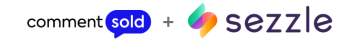 CommentSold Sezzle cobrand